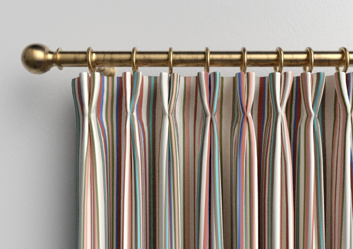 The British Stripe Co. Elizabeth, Bristol No.1 - Made to Measure Curtains - Image 10